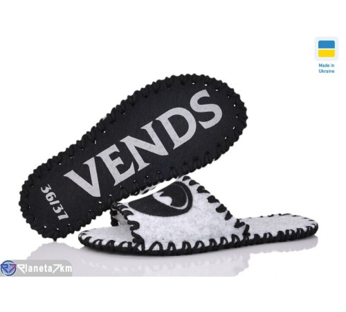 Тапки жіночі на весну/осінь (9 пар р.36-41) сірий  "Activ"