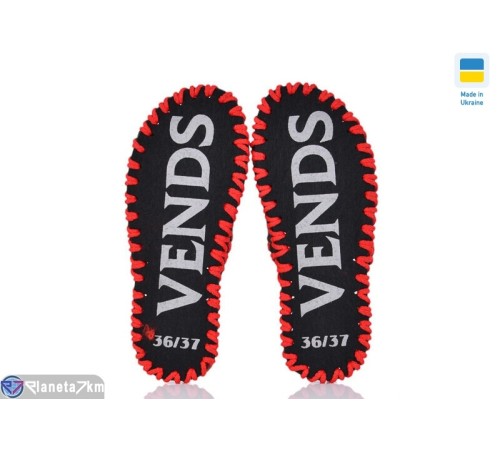 Тапки жіночі на весну/осінь (9 пар р.36-41) чорний  "Activ"