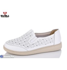 Туфлі жіночі на літо (8 пар р.37-42) білий  "SUBA"
