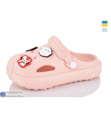 Кроки дитячі на літо (6 пар р.24-25) рожевий  "Melinda"