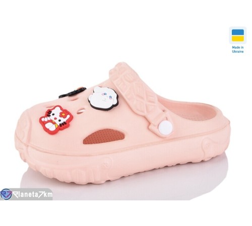 Кроки дитячі на літо (6 пар р.24-25) рожевий  "Melinda"