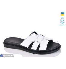 Шлепки жіночі на літо (6 пар р.36-40) білий  "LIKA"