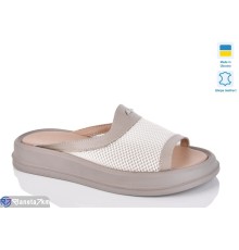 Шлепки жіночі на літо (6 пар р.36-40) коричневий  "LIKA"