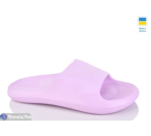 Шлепки жіночі на літо (8 пар р.36-41) фіолетовий  "INPIRE"