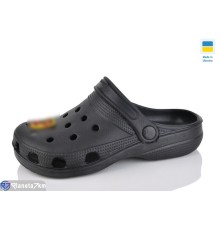 Кроки дитячі на літо (6 пар р.36-41) чорний  "INPIRE"