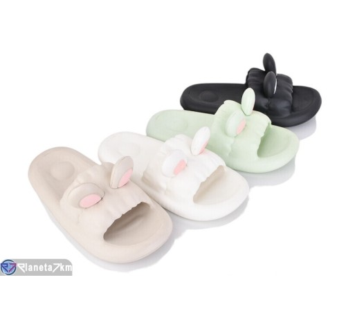 Шлепки жіночі на літо (24 пар р.36-41) мікс  "LEVLU"