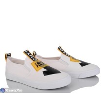 Сліпони чоловічі на весну/осінь (8 пар р.40-45) білий  "Fuggo"