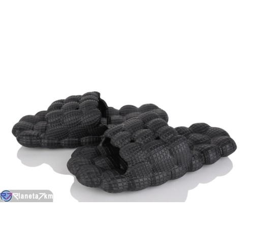 Шлепки чоловічі на літо (12 пар р.39-44) чорний  "Fuggo"