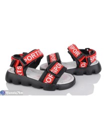 Дитячі босоніжки на літо (8 пар р.27-32) червоний  "Fuggo"