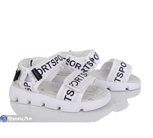 Дитячі босоніжки на літо (8 пар р.27-32) білий  "Fuggo"