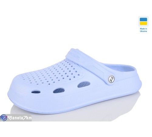 Кроки жіночі на літо (6 пар р.36-41) блакитний  "INPIRE"