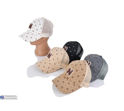 Дитяча кепка на літо (5 шт. р.сетка One size) мікс  "CAROLLA"