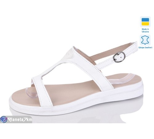 Босоніжки жіночі на літо (6 пар р.36-40) білий  "LIKA"