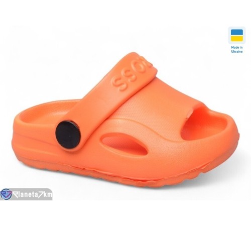 Шлепки дитячі на літо (6 пар р.18-23) оранжевий  "INPIRE"