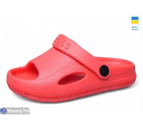 Шлепки дитячі на літо (6 пар р.24-29) червоний  "INPIRE"