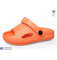Шлепки дитячі на літо (6 пар р.24-29) оранжевий  "INPIRE"