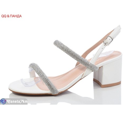 Босоніжки жіночі на літо (8 пар р.36-41) білий  "QQ&Панда"