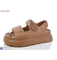 Босоніжки жіночі на літо (8 пар р.36-41) коричневий  "QQ&Панда"
