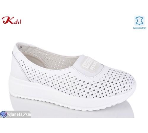 Туфлі жіночі на весну/осінь (8 пар р.36-41) білий  "Jiulai-Kadisalun"
