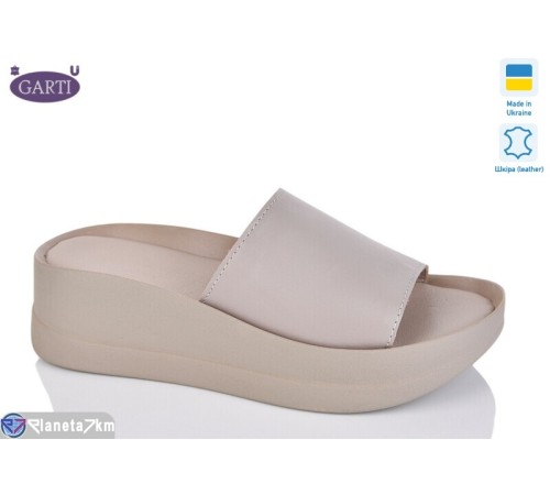 Шлепки жіночі на літо (6 пар р.36-40) коричневий  "Garti"