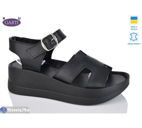 Босоніжки жіночі на літо (6 пар р.36-40) чорний  "Garti"