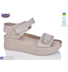 Босоніжки жіночі на літо (6 пар р.36-40) коричневий  "Garti"