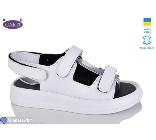 Босоніжки жіночі на літо (6 пар р.36-40) білий  "Garti"