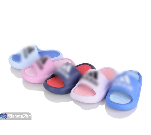 Шлепки дитячі на літо (12 пар р.30-35) мікс  "MILLY"