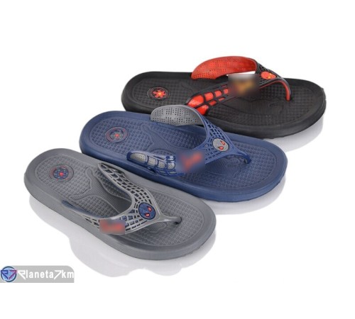 Шлепки дитячі на літо (24 пар р.30-35) мікс  "Fuggo"