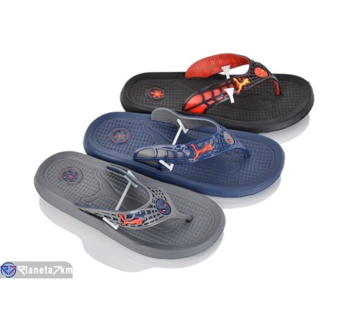 Шлепки дитячі на літо (24 пар р.30-35) мікс  "Fuggo"