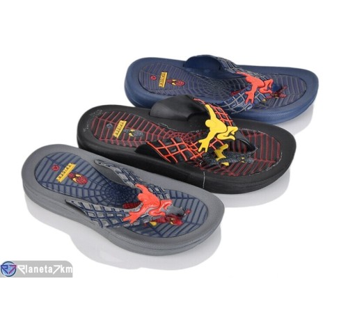 Шлепки дитячі на літо (24 пар р.30-35) мікс  "Fuggo"