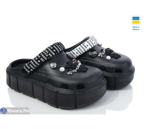 Кроки жіночі на літо (6 пар р.36-40) чорний  "LEO"