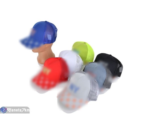 Кепка на літо (5 шт. р.сетка 52-54) мікс  "CAROLLA"