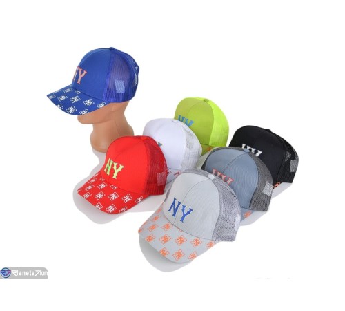 Кепка на літо (5 шт. р.сетка 52-54) мікс  "CAROLLA"