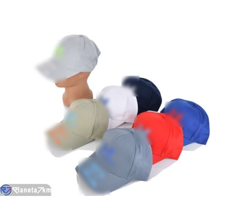 Кепка чоловіча на літо (5 шт. р.сетка 52-54) мікс  "CAROLLA"