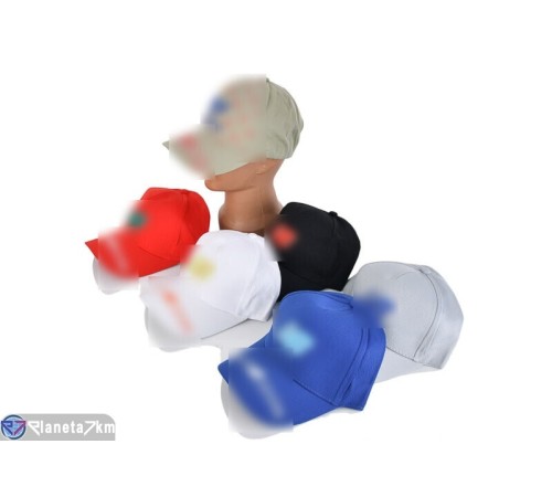 Кепка чоловіча на літо (5 шт. р.сетка 52-54) мікс  "CAROLLA"