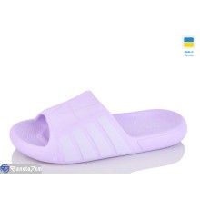 Шлепки жіночі на літо (8 пар р.36-41) фіолетовий  "LOTTOS"