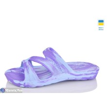 Шлепки жіночі на літо (8 пар р.36-41) фіолетовий  "LOTTOS"