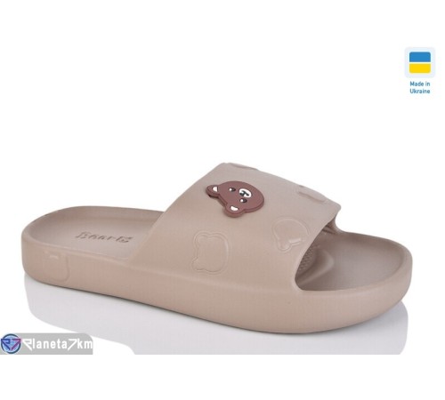 Шлепки жіночі на літо (8 пар р.37-40) коричневий "LUCKY" Шлепки жіночі на літо (8 пар р.37-40) коричневий "LUCKY"
