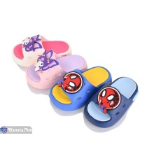 Шлепки дитячі на літо (12 пар р.18-23) мікс  "LINKA"