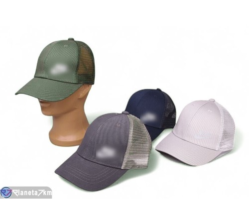 Дитяча кепка на літо (5 шт. р.сетка 54-55) мікс  "CAROLLA"