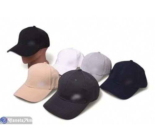 Кепка чоловіча на літо (5 шт. р.сетка 56-58) мікс  "CAROLLA"