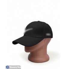 Кепка на літо (5 шт. р.сетка 56-59) чорний  "CAROLLA"