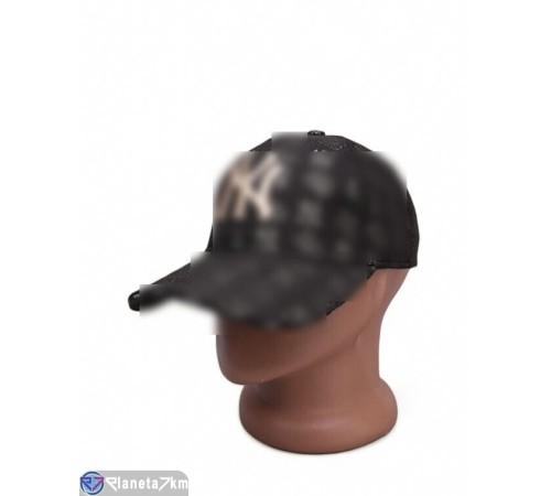 Кепка жіноча на літо (5 шт. р.сетка 56-59) чорний  "CAROLLA"