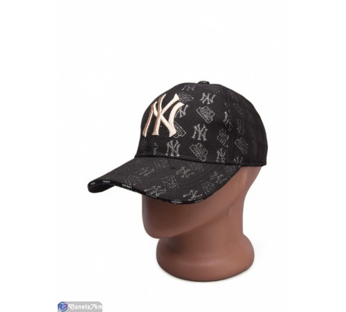 Кепка жіноча на літо (5 шт. р.сетка 56-59) чорний  "CAROLLA"