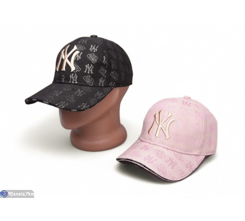 Кепка жіноча на літо (5 шт. р.сетка 56-59) мікс  "CAROLLA"