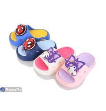 Шлепки дитячі на літо (12 пар р.24-29) мікс  "Melinda"