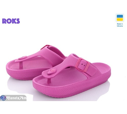 Шлепки жіночі на літо (8 пар р.36-40) рожевий  "Roks"