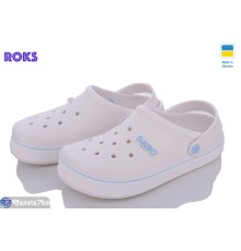 Кроки жіночі на літо (8 пар р.37-41) білий  "Roks"