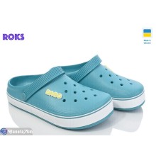 Кроки жіночі на літо (8 пар р.37-41) блакитний  "Roks"
